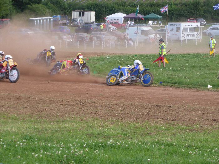 500 sidecars provided great support action. Click for bigger pic 500sc