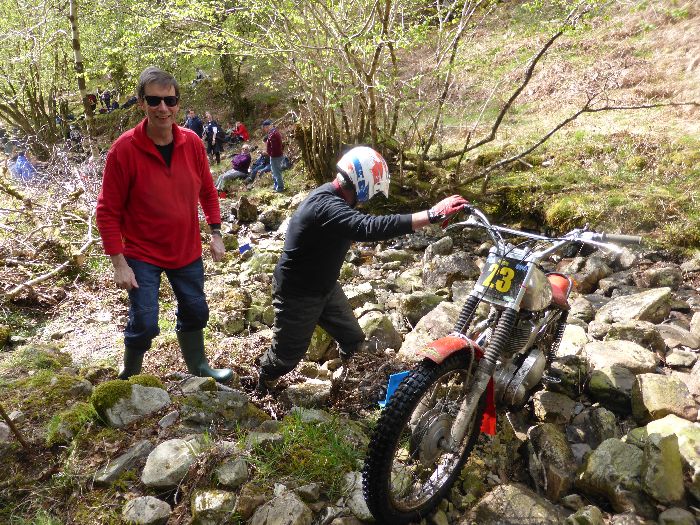 Stop grinning and help me lift this bike. Click for bigger image venn_collins